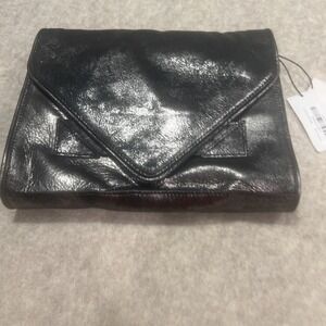 Botkier Calie Crossbody Clutch Medium Bag Gun Metal NWT Stunning Modern